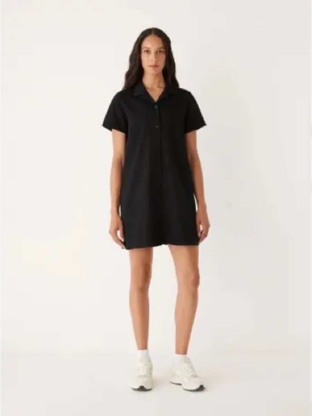 Frank and Oak The Flex Camp Collar Dress M